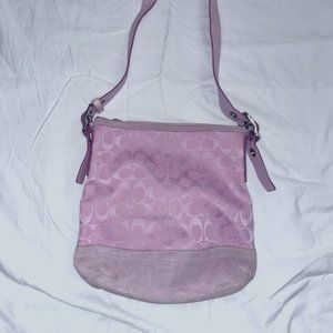 Coach Crossbody Lilac/Purple Purse